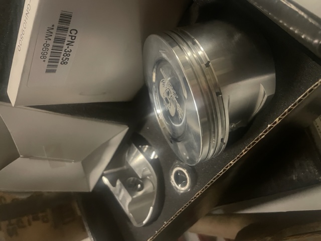 New pistons from CP